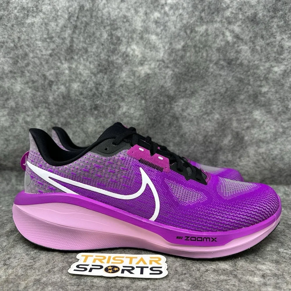 Nike Air ZoomX Vomero 17 Running Shoes Mens Sz 10 Hyper Violet Black FB1309-500
